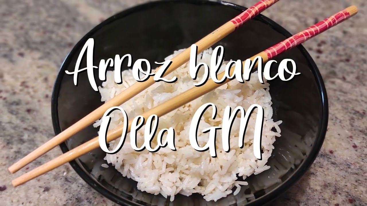 COMO HACER ARROZ BLANCO CON OLLA ELECTRICA FACIL Y