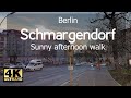【4K】Berlin Streetwalk ベルリン散歩🇩🇪 - Schmargendorf - Wilmersdorf-Charlottenburg - Sunny afternoon walk