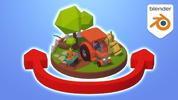 Rotate Camera Around Object in Blender! (3.6 Tutorial)