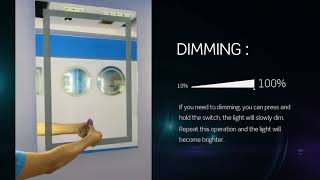 How to Dim LED Mirror Light