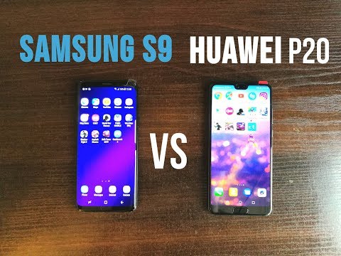 Samsung S9 vs Huawei P20 Speed Test. Which Is Faster?