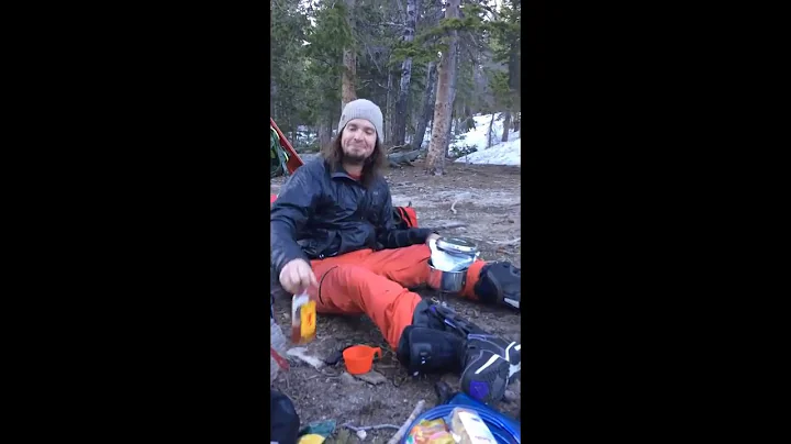 Keplinger's Couloir -  snowboard 4/2014