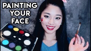 [ASMR] Painting Your Lovely Face (Soft Spoken)