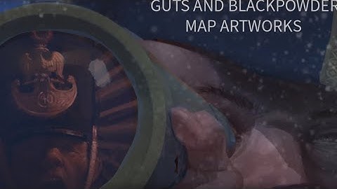 ALL GUTS AND BLACKPOWDER MAP ARTWORKS