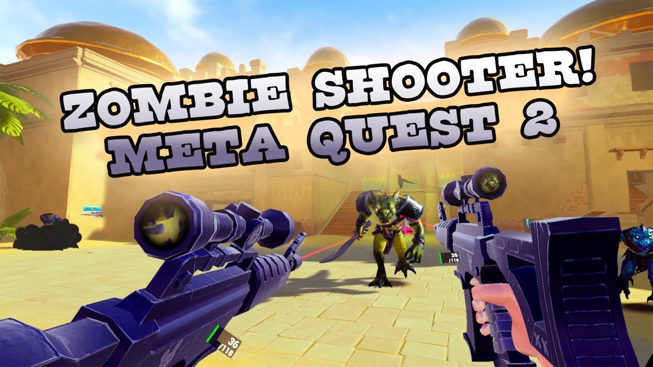 Survival Horror Zombie Shooter — Monster Showdown (Quest 2 Demo) YouTube