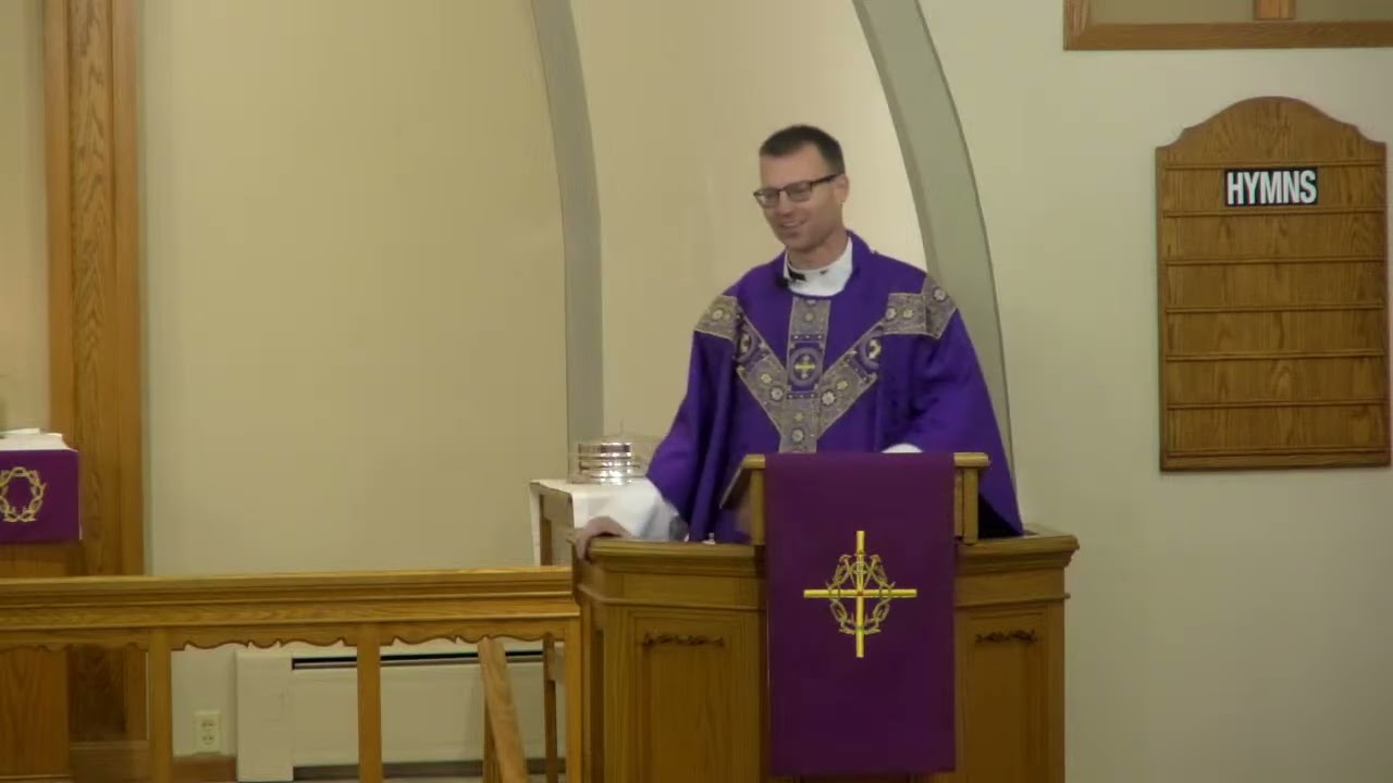 Sermon Matthew 6:16-21 February 18, 2026 Ash Wednesday Trinity Lutheran Church El Paso, IL