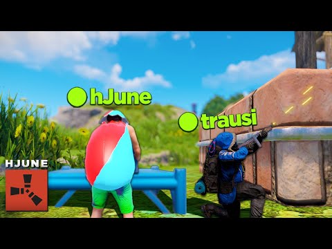 when two rust veterans build on a clans doorstep...