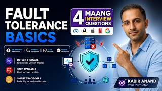 Fault Tolerance Basics | 4 MAANG Interview Questions | System Design Course