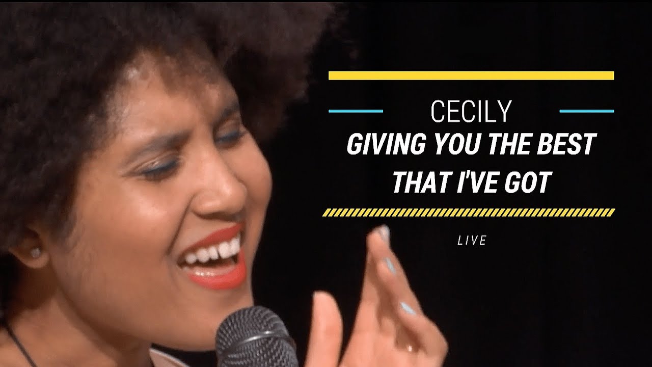 "Giving You the Best That I Got" | Anita Baker | Live Cover by Cecily