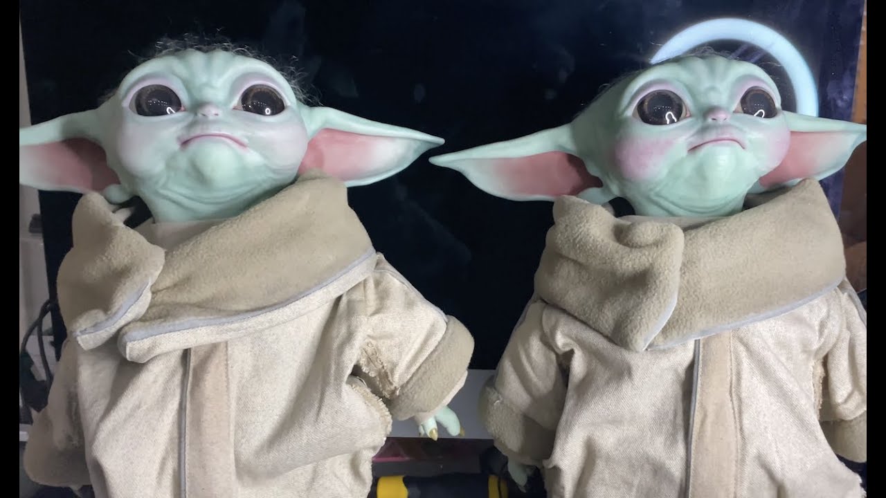 Sideshow Baby Yoda Paint Hack