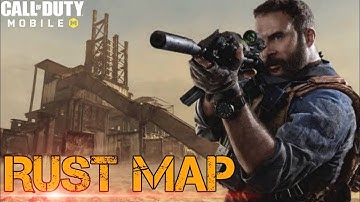 RUST MAP | Call Of Duty Mobile Season-6|New Updates| CODM