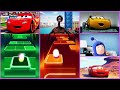 funny cars Vs siran hed Vs oddbods vs amazing McQueen vs gameplay meme song cover
