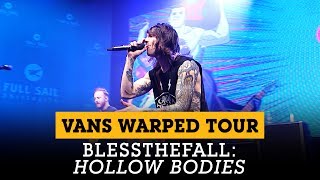 blessthefall performs ‘Hollow Bodies’ at the Vans Warped Tour Lineup Announcement