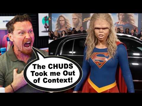 DCU Podcast Host Responds to "THE CHUDS" After Getting Clowned for Bad Supergirl Take
