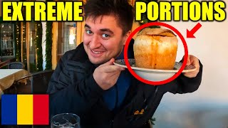 Travel vlog - ROMANIAN FOOD Surprised Us! 🇷🇴 XXL Transylvania Food Tour In Sibiu!