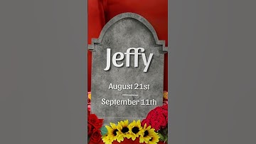 Jeffy Died?! 😳 | SML YTP