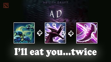 Amazing Desolate Triple Attack -- Ability Draft -- DOTA 2