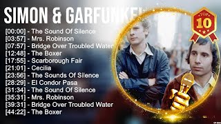 Simon \& Garfunkel 2023 MIX ~ Top 10 Best Songs ~ Greatest Hits ~ Full Album