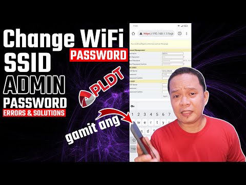 HOW to CHANGE PLDT fibr WIFI PASSWORD,  CHANGE SSID/ WiFi name CHANGE ADMIN PASSWORD | INITIAL LOGIN