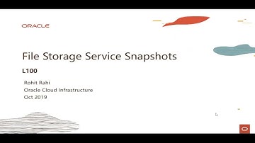 File Storage Snapshots