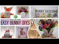 Dollar Tree Easter Crafts//Easy Bunny DIYs