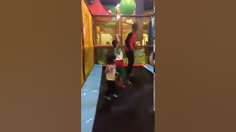 Zara jumping at jungle playland citta playland