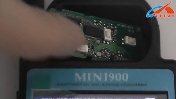 Comment utiliser Mini900 pour renouveler toyota smart key