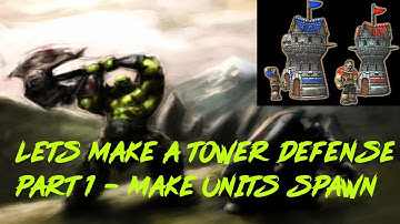 Warcraft 3 World Editor - Guide/Tutorial - How to make a TD (PART ONE) MAKE UNITS SPAWN