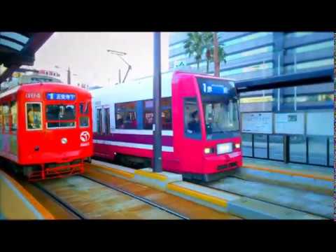 長崎の路面電車あれこれ 長崎電気軌道 タイムラプス&ジオラマ風動画