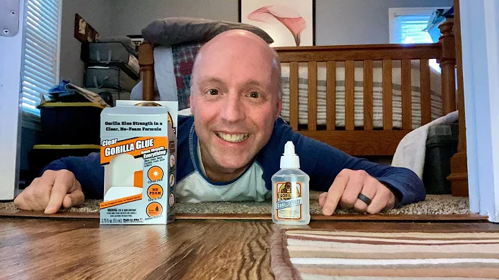 GORILLA GLUE CLEAR Review | I Glued the Floor With It