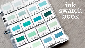 Ink Swatch Book