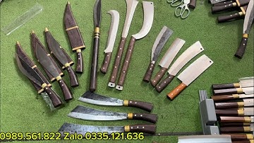 ❤️❤️👏👏TUYỂN TẬP ĐỦ CÁC MẪU DAO CHẶT GÀ VỊT CHẶT XƯƠNG LỢN CỨNG MÈO ĐI RỪNG NHÍP XE BAO SỊN 100%