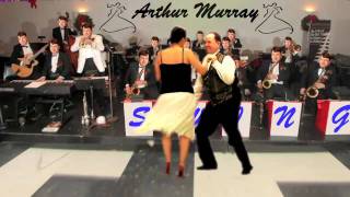 Swing Dance Demonstration from Arthur Murray's in Sherman Oaks - Tom Antonellis & Mary Arzumanyan