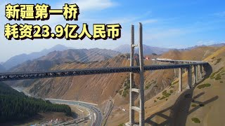 实拍中国最贵的大桥700米花费23.9亿这座桥改变了新疆的命运