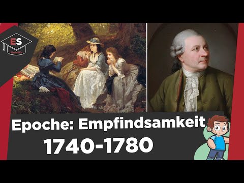 Literaturepoche: Empfindsamkeit (1740-1780) - Vertreter, Themen, Motive - Empfindsamkeit erklärt!