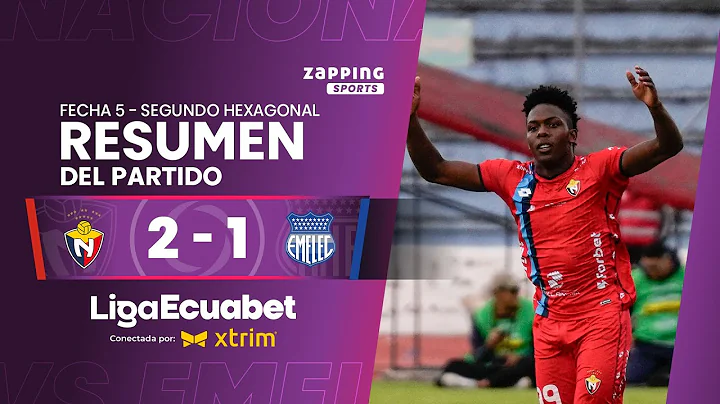 El Nacional 2 - 1 CS Emelec / Fecha 5 - Segundo Hexagonal  / Liga Ecuabet conectada por Xtrim