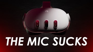 MIC FIX for the Quest 3