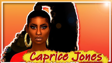 The Sims 4 - Create A Sim | "Story Mode" | Caprice Jones + CC Links