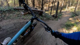Healthy Mix of Speed and Exposure on the Jabberwocky Trail | MTB Riding in Ashland, Oregon