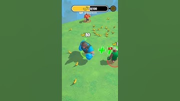 Must play mobile game AGE OF APES - Android iOS mobile game - money war #ageofapes #monkey #shorts