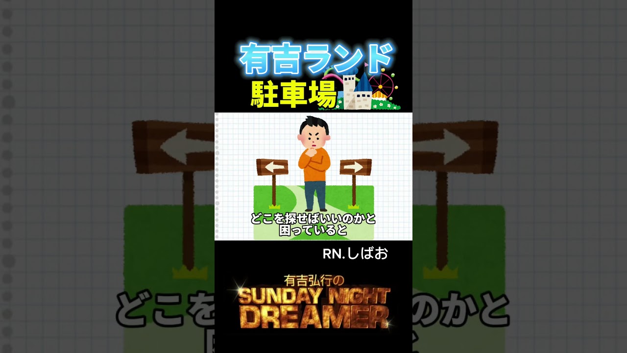 【有吉ランド】駐車場