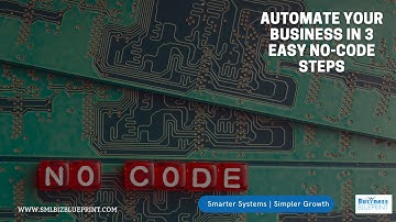 Automate Your Business in 3 Easy No-Code Steps