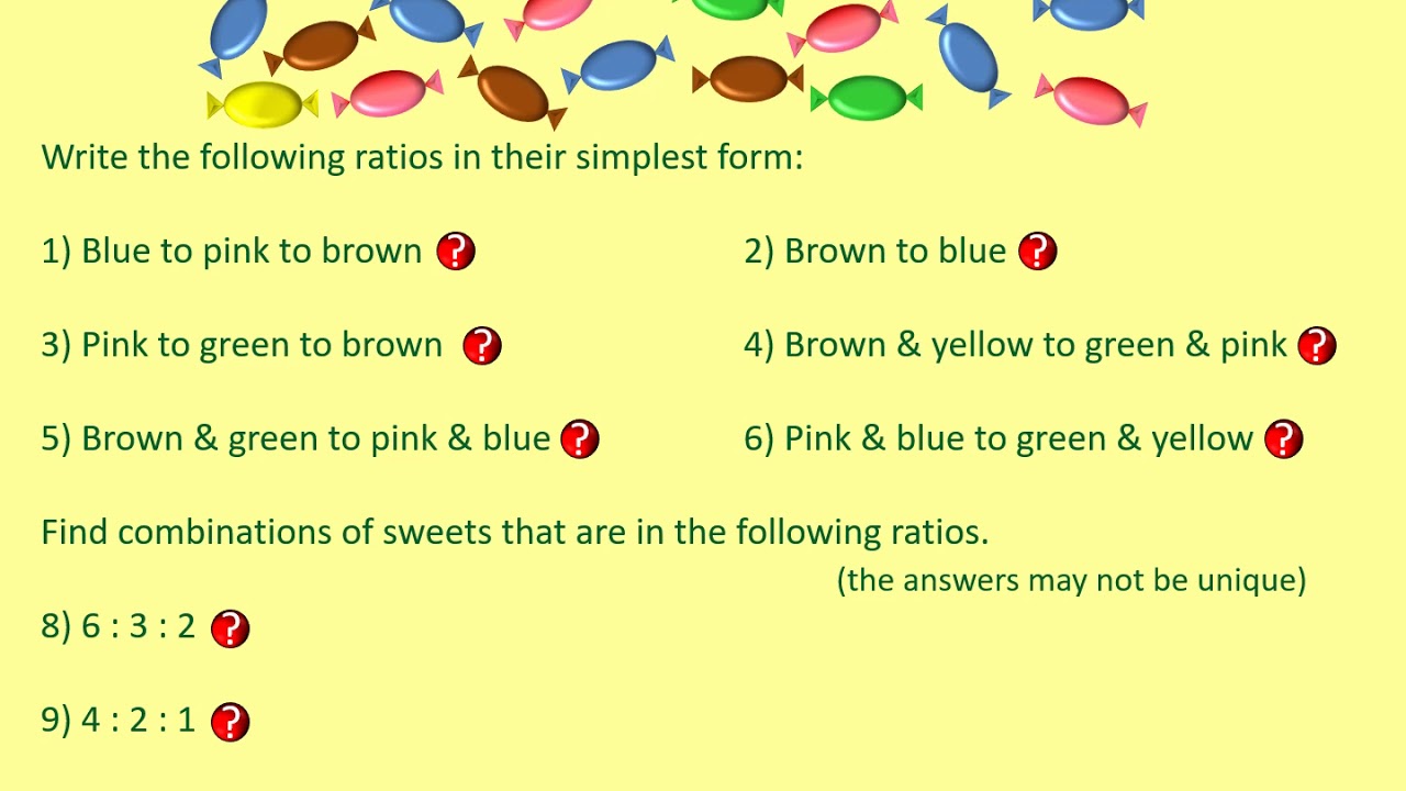 2 ratio simplest form - YouTube