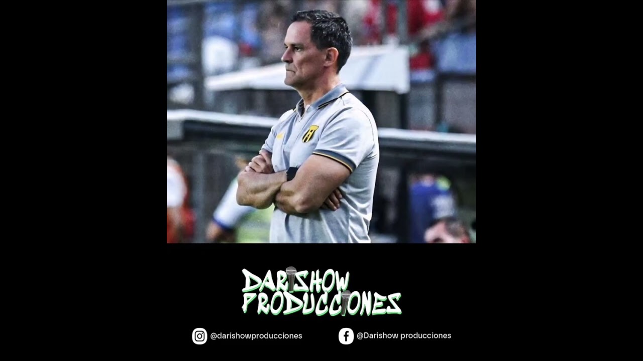 Conferencia de prensa de Víctor Bernay DT de Guaraní, luego del empate ante Nacional. 