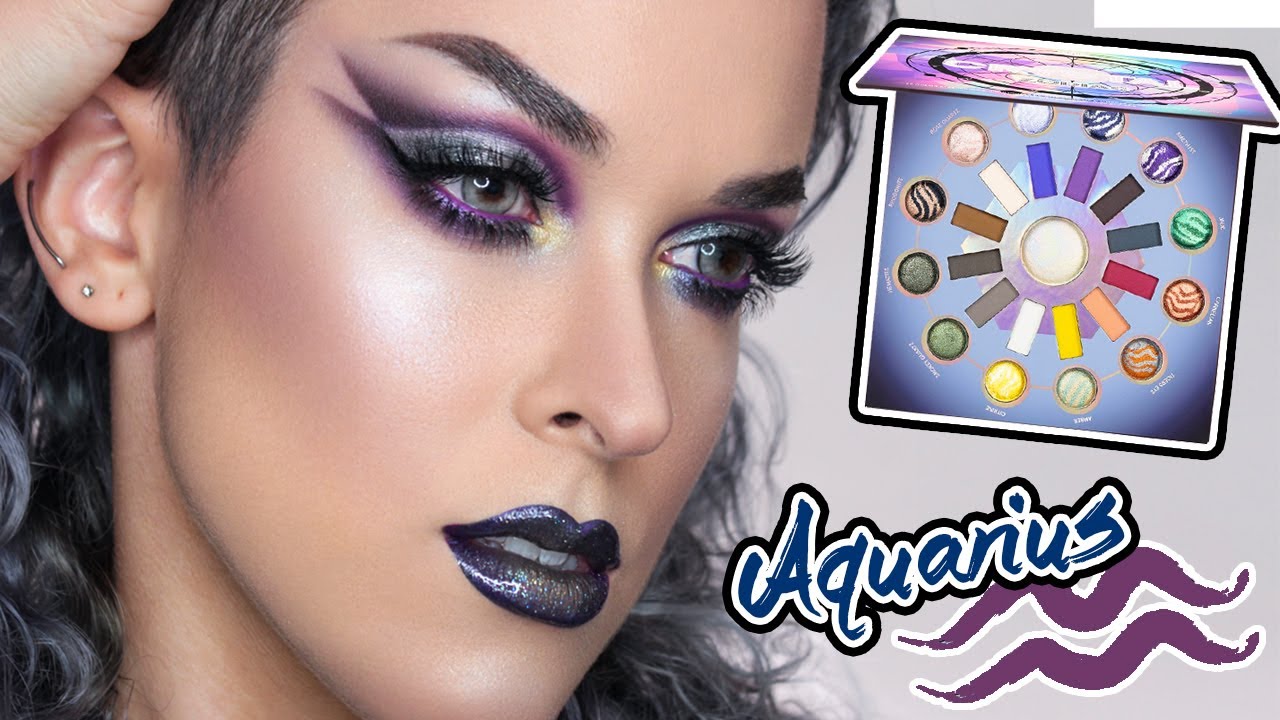 FIERCE HOROSCOPE MAKEUP | TRYING THE NEW BH COSMETICS ZODIAC PALETTE