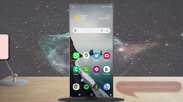 Samsung Galaxy S23 Ultra : How to turn on or off high contrast fonts using Side and Volume up keys