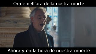 Andrea Bocelli - Ave Maria (Subtitulada en Español)