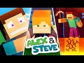 Alex and Steve Life: MOVIE 4 (Minecraft Animation)