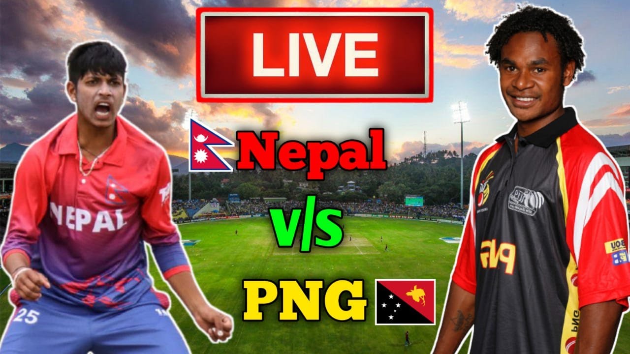 Nepal vs png live