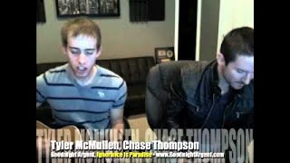 Goodnight Argent, Chase Thompson, Tyler McMullen, live performances (2011)